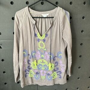 Boden Women’s embroidered tunic size 10